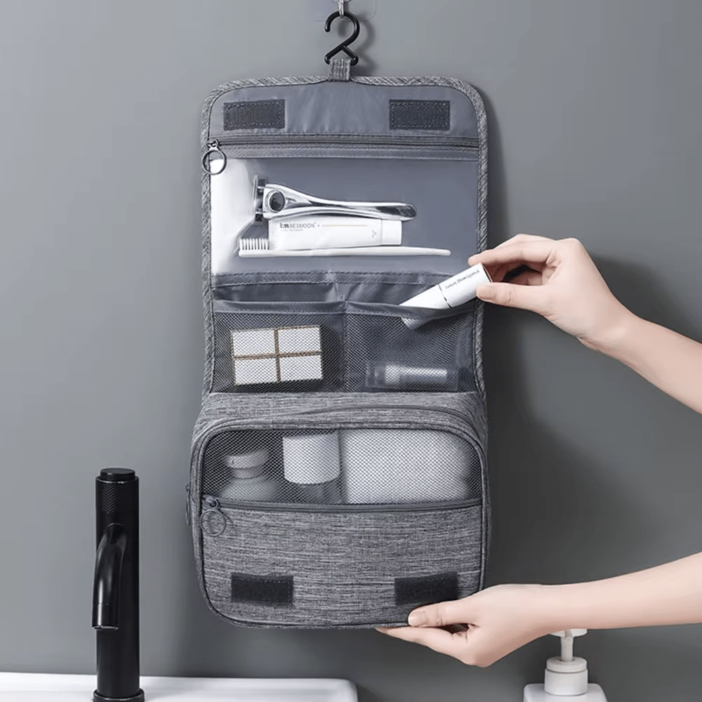 Tura Foldable Toiletry Bag Organizer